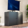 thumbnail image 6 of VIVO Black Motorized Vertical Lift Concealed TV Cabinet, Hold 32”-55” TVs, 6 of 8