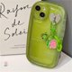 thumbnail image 1 of Funda de teléfono coreana con colgante de flor de tulipán en 3D, Funda suave a prueba de golpes para iPhone 14, 13, 12, 11 Pro Max, X, XR, 7, 8 Plus Fivean unisex, 1 of 2