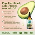 Bella Terra Oils STF9 Avocado Oil 8 oz ColdPressed Excellence, Brimming with Oleic Acid & B