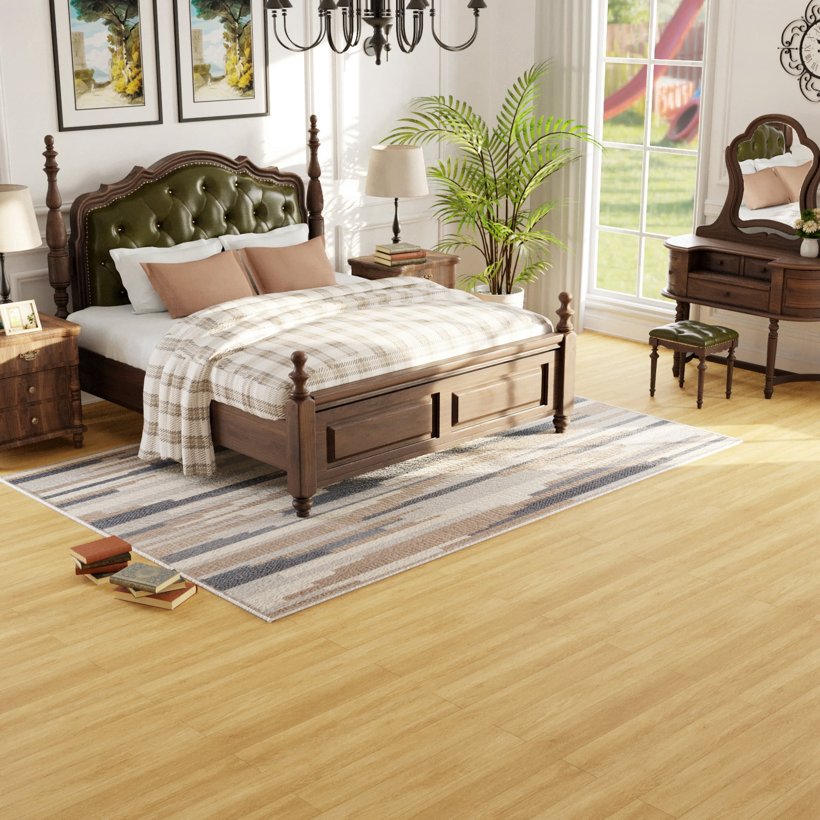 Oxdigi Nature Oak, Peel and Stick Wallpaper 23.6 X196"