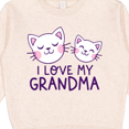 thumbnail image 3 of Inktastic I Love My Grandma Toddler Sweatshirt, 3 of 4