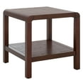 thumbnail image 6 of Safavieh Omara 1 Shelf Traditional Wood Side Table, Walnut, 6 of 9