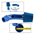 thumbnail image 2 of MARSFLUX Air Intake Kit for Honda CR-V 1999-2020, Civic 1999-2020, Odyssey 1998-2021, Hyundai Sonata 1999-2021, 3" Blue Cold Air Intake System Kit Intake Filter & Clamp Accessory Universal, 2 of 3