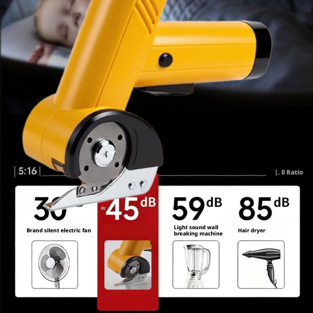 High-Speed Cardboard Cutter, Electric Box  for Thick , Rotary Powerful Electric Scissors for Fabric,