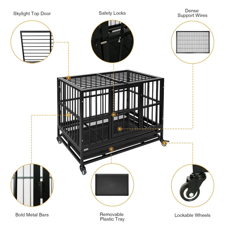 Heavy duty hotsell metal cage