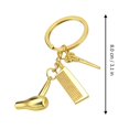 thumbnail image 2 of 2pcs Hairdressing Tools Key Ring Haircut Tool Key Chain Alloy Key Pendant, 2 of 8