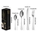 thumbnail image 3 of Juego de Cubiertos de Acero Inoxidable de 24 Piezas, Cuchillo, Tenedor, Cuchara, Caja de Regalo para Hotel., 3 of 6