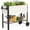 White, variant on WORKPRO 37in Outdoor Galvanized Raised Garden Bed with Legs and Wheels -Light Green