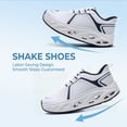 thumbnail image 3 of MAYKX Women’s Walking Shoes with Wide Toe Box & Arch Support, Orthotic Sneakers for Plantar Fasciitis, Breathable Mesh Rocker Sole Casual Shoes, 3 of 6