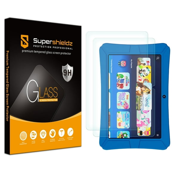(2 Pack) Supershieldz Designed for Gateway 8 inch Kids Tablet Tempered Glass Screen Protector, Anti Scratch, Bubble Free