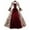 Wine, variant on Patlollav Dresses for Women,Flash Picks Women's Plus Size Vintage Gothic Court Square Collar Patchwork Bow Dress