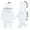 White, variant on Toddler Baby Girl Boy Long Sleeved Cartoon Dinosaur Hooded Jumpsuit Romper Suit