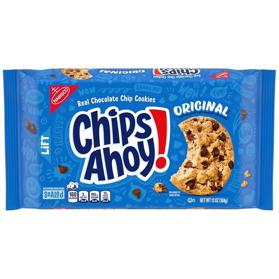 Chips Ahoy Chocolate Chip Cookies Original, 13.0 oz Pack of 2