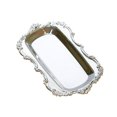 thumbnail image 2 of AMERTEER Plateau de Rangement Multifonction Hôtel Servant Plateau Plat en Métal Décor, 2 of 6