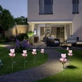 thumbnail image 5 of IMossad to Garden Lights Solar Outdoor Decorative Flowers Luminous Magnolia Lights for Garden, Yard, Patio, Wedding, Party, and Holidays, 5 of 7
