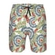 thumbnail image 3 of Fotbe Paisley Floral 5 Trajes de Baño Estampados para Hombre, Shorts de Verano de Secado Rápido, Ropa de Playa, Bañadores-X-Large, 3 of 6