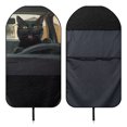 thumbnail image 5 of KUIFORTI Driving Cat Print Waterproof Car Seat Cover Towel - Car Protective Front Seat Covers for Cars, SUVs, Trucks,Cover for Post-Workout, Gym, Hiking, Beach Active Use, 5 of 7