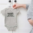 thumbnail image 5 of Hugs 5 Dollars College Expensive Baby Romper Boys or Girls Infant Baby Brisco Brands 12M, 5 of 6