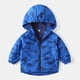 thumbnail image 5 of Ropa impermeable cálida de otoño para niños y niñas, chaqueta con capucha rígida de lana, chaquetas con cremallera estampadas, abrigos cálidos de invierno para niños, prendas de vestir, 5 of 5