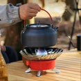 thumbnail image 4 of Windproof Small Cassette Stove Stainless Steel Portable Mini Outdoor, 4 of 5
