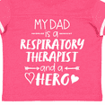 thumbnail image 4 of Inktastic My Dad is a Respiratory Therapist and a Hero Boys or Girls Toddler T-Shirt, 4 of 5