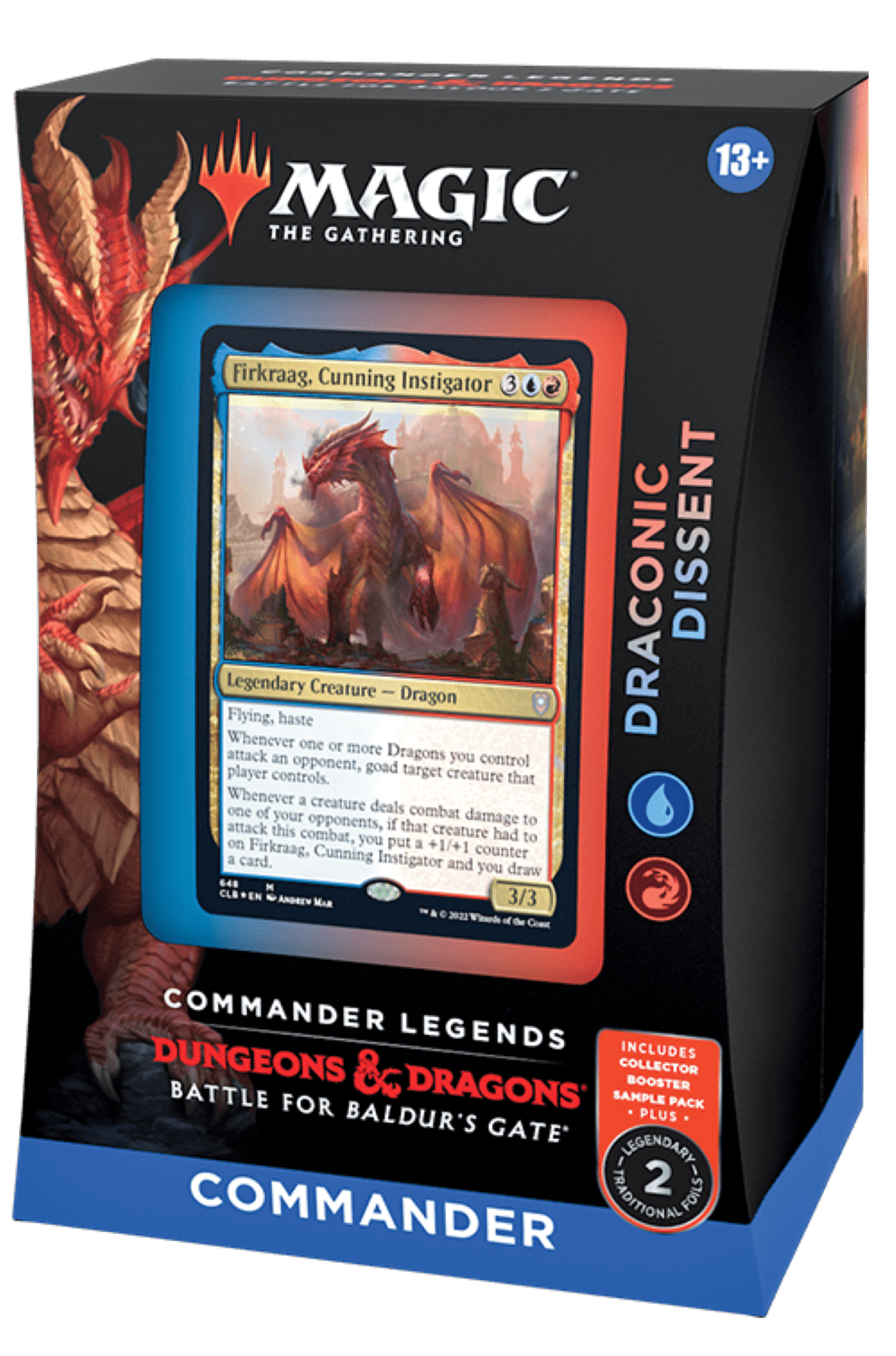Magic The Gathering Trading Card Games: Commander Legends Baldurs Gate Commander Deck