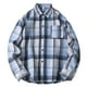 thumbnail image 1 of Seeotter Flannel Shirt for Men Cotton Mens Flannel Shirts Long Sleeve Plaid Soft Casual Button Down Shirt Men, 1 of 4