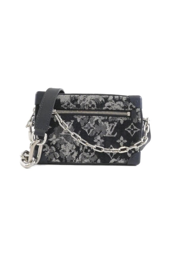 Pre-Owned Louis Vuitton Monogram Tapestry Mini Soft Trunk M80033 Shoulder Bag