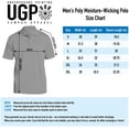 thumbnail image 6 of UGP Campus Apparel Security Bouncer Poly Men's Polo - Large - Black, 6 of 7