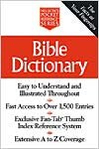 Pre-Owned Bible Dictionary Nelson's Pocket Reference Series (Paperback) 0785242414 9780785242413 ...