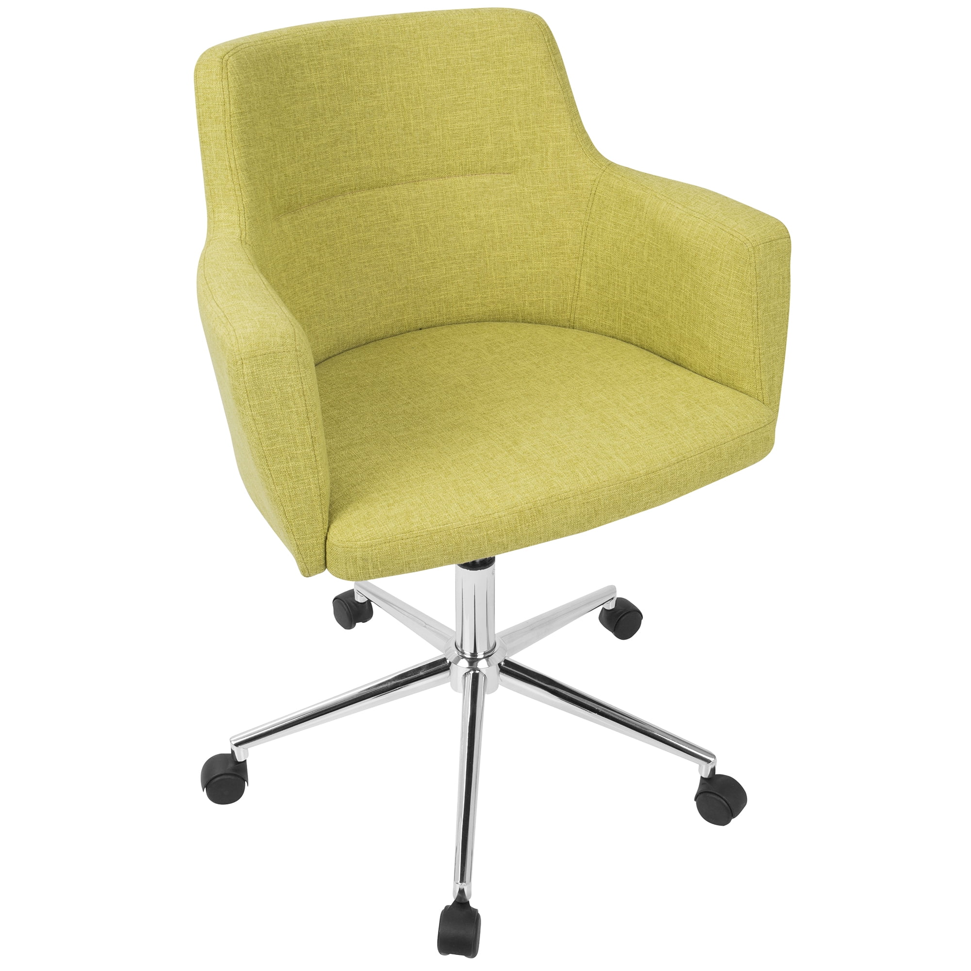 Andrew Contemporary Adjustable Office Chair in Green by LumiSource