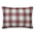 thumbnail image 2 of Creative Products Red Gray Plaid 20 x 14 Spun Poly Pillow, 2 of 3