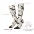 thumbnail image 4 of Naloa Horse Thigh High Socks Extra Long Stretchy Sock Women Over Knee High Opaque Stocking Daily Wear, 4 of 6