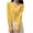 Yellow, variant on Mlzmgr Cardigan Sweaters for Women Long Sleeve Button down Open Front Loose Fitted Daily Loungewear Tops