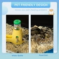 thumbnail image 4 of Large Hamster Cage Small Animal House MultiStorey Gerbil Haven Tunnel Tube System with Water Bottle Exercise Wheel Food Dish Ramps, 4 of 9