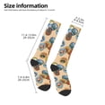 thumbnail image 3 of Bingfone Compression Socks for Women and Men Long Socks for Running Athletic Cycling Nurse-Camp Badge, 3 of 8