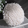 thumbnail image 6 of Chenille Hand Towels Kitchen Bathroom Hand Towel Ball with Hanging Loops Quick Dry Soft Absorbent Microfiber Towels, 6 of 9