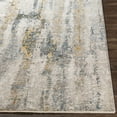 thumbnail image 5 of BoutiqueRugs Lurnea Contemporary Area Rug - Medium Gray, Mustard, Light Blue - 6'7" Round, 5 of 19