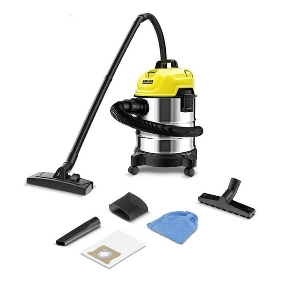Aspiradora Multiusos Karcher Modelo WD 1S classic con capacidad de 18 litros