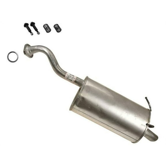 Rear Muffler - Compatible with 2012 - 2014 Honda CR-V 2.4L 4-Cylinder 2013