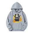 thumbnail image 6 of Grblisyd Cute Hoodies for Teen Girls Halloween Trendy Preppy Hooded Sweatshirts Oversized Long Sleeve Pullover Tops, 6 of 6