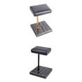thumbnail image 1 of Pantalla de soporte de reloj,organizador de joyas caja de reloj caja de soporte de pulsera,Estuches de viaje para colgar en la pared,cajón de pie para hombres,40mm,expositor placa giratoria, 1 of 8