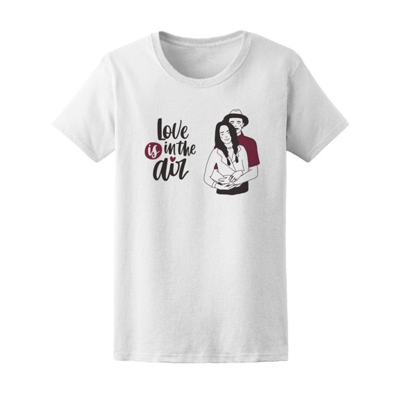Couple Love Is In The Air Tee Women's -Image by Shutterstock