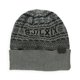 thumbnail image 1 of Sean John Knit Logo Beanie Gorro para hombre, gris, talla única Sean John gorro, 1 of 2