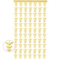 thumbnail image 1 of Nvzi Paquete de 2 cortinas con flecos para decoración de fiestas, cortinas de fondo de oropel para fiestas, serpentinas de murciélagos,cortinas de lluvia para puertas, doradas, 1 of 4