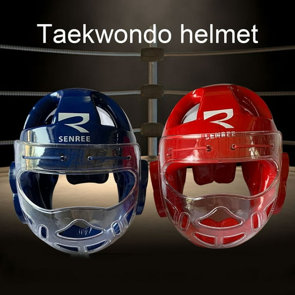 Head Guard Cover Comfortable Shock Absorption Transparent Cover Skating Equipment Boxing Kid Headgear for Outdoor