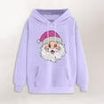 thumbnail image 2 of WILLBEST Sudadera Navideña para Mujer con Estampado Navideño, Cuello Redondo y Manga Larga, Estilo Casual y con Capucha Grande, 2 of 3