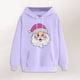 thumbnail image 2 of WILLBEST Sudadera Navideña para Mujer con Estampado Navideño, Cuello Redondo y Manga Larga, Estilo Casual y con Capucha Chica​​, 2 of 3
