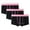 Black, variant on Jalioing Mens Underwear Multipack Big and Tall Boxer Briefs Comfortable Breathable Elastic Waistband Trunks Underpants
