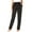 Black, variant on YYDGH Womens Casual Pants Straight Leg Elastic High Waist Loose Comfy Trousers Yoga Workout Jogger Sweatpants Pink L